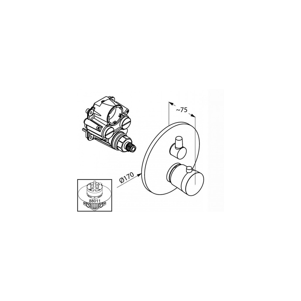 Змішувач KLUDI Balance (528359175) - зображення 2