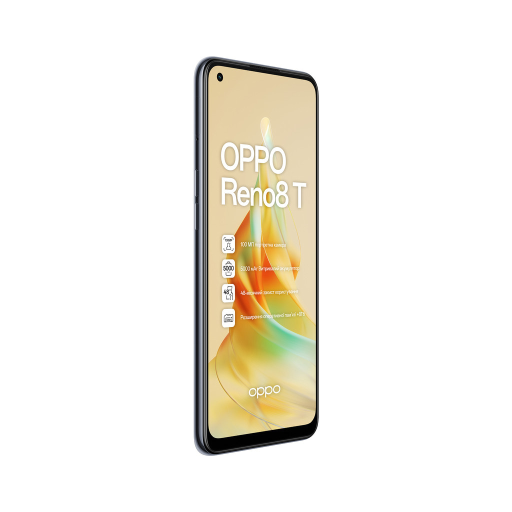 Мобільний телефон Oppo Reno8 T 8/128GB Midnight Black (OFCPH2481_BLACK) - зображення 8