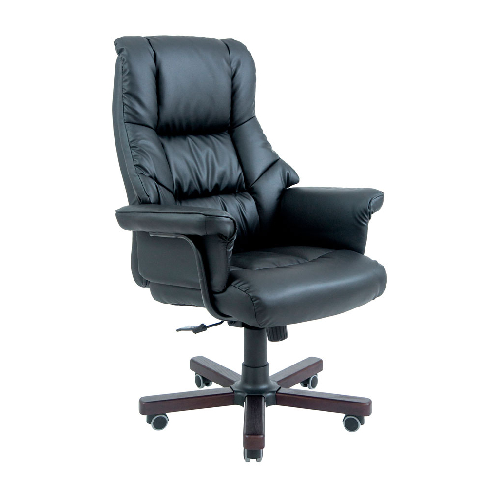 Офісне крісло Richman Конгрес Вуд M-2 Широкий (Anyfix Wide) Чорний (R00000053540) - зображення 1