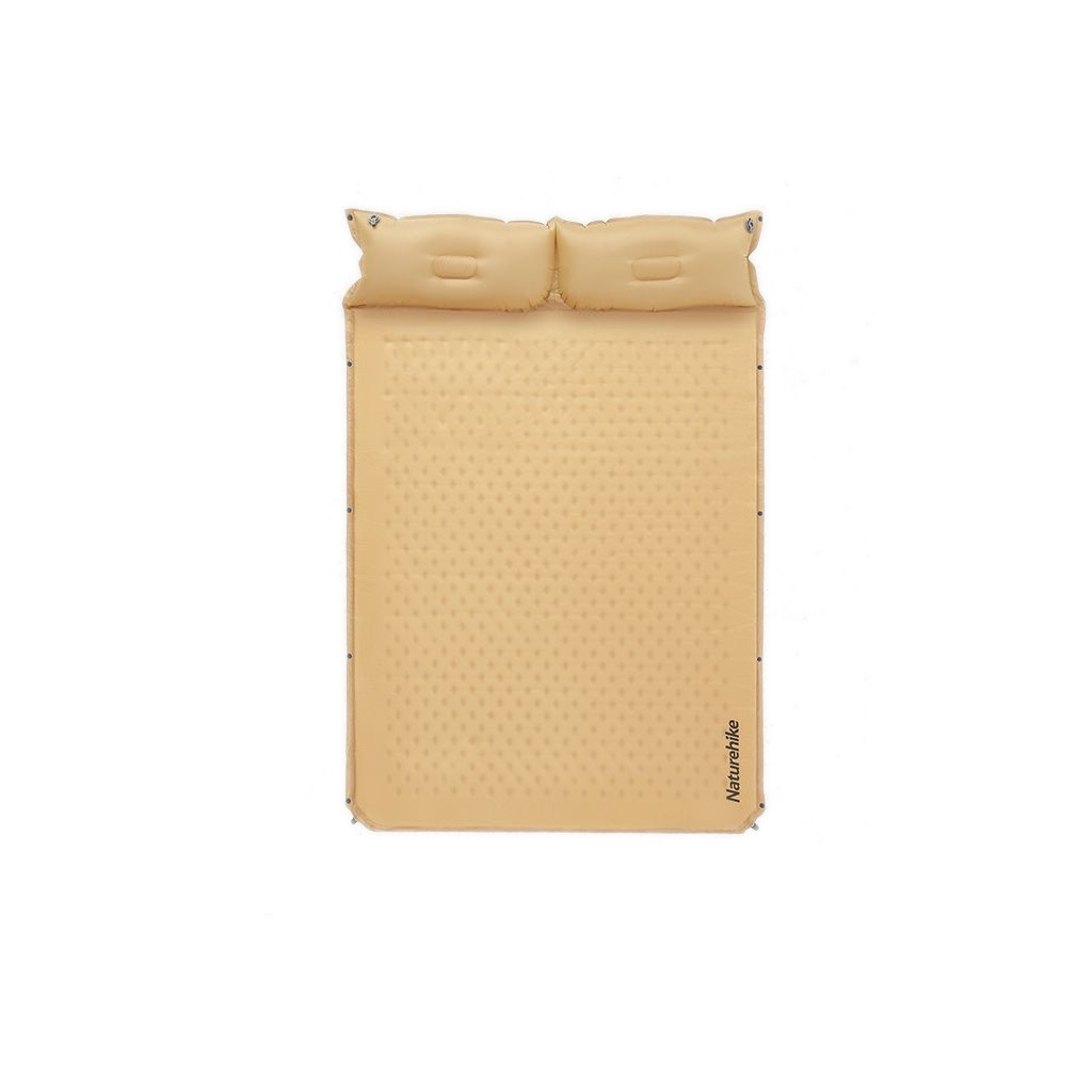 Туристичний килимок Naturehike CNH22DZ013 двомісний з подушкою 30 мм Yellow (6975641889601) - зображення 2