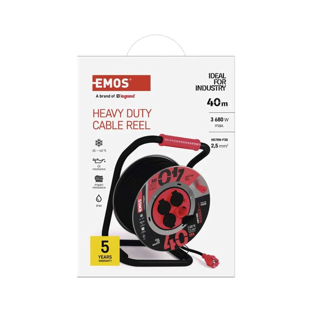 Мережевий подовжувач EMOS P19224 40m (P19224) - зображення 8