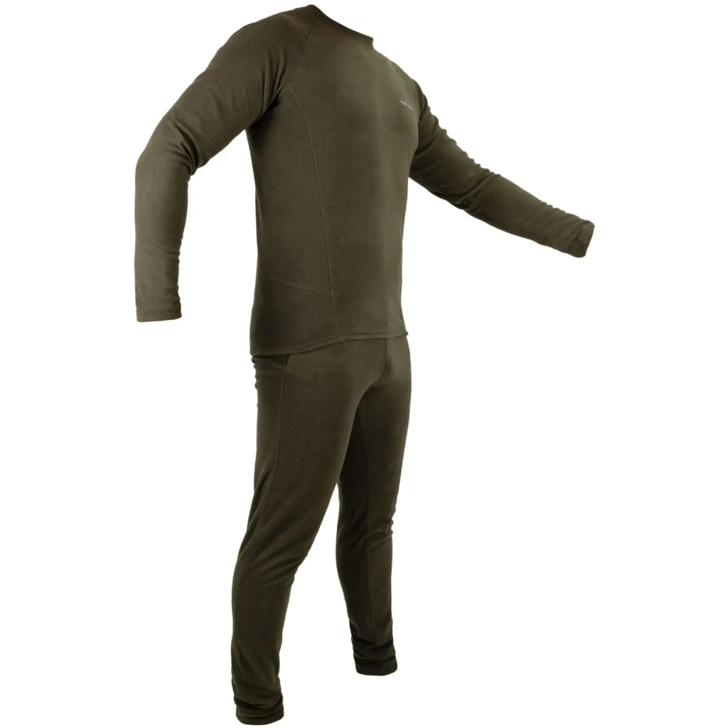 Комплект термобілизни Tribe Microfleece оливковий 2XL (T-KA-0015-olive-2XL) - зображення 3