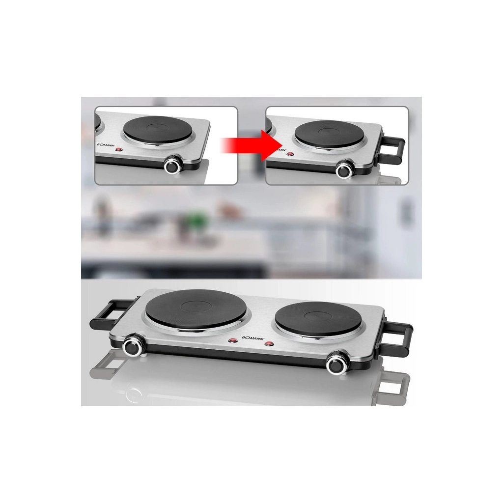 Настільна плита Bomann DKP 5033 CB - зображення 4