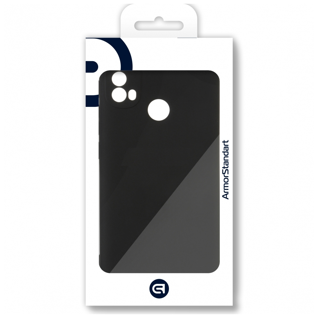 Чохол до мобільного телефона Armorstandart Matte Slim Fit Motorola E40 Camera cover Black (ARM63050) - зображення 2