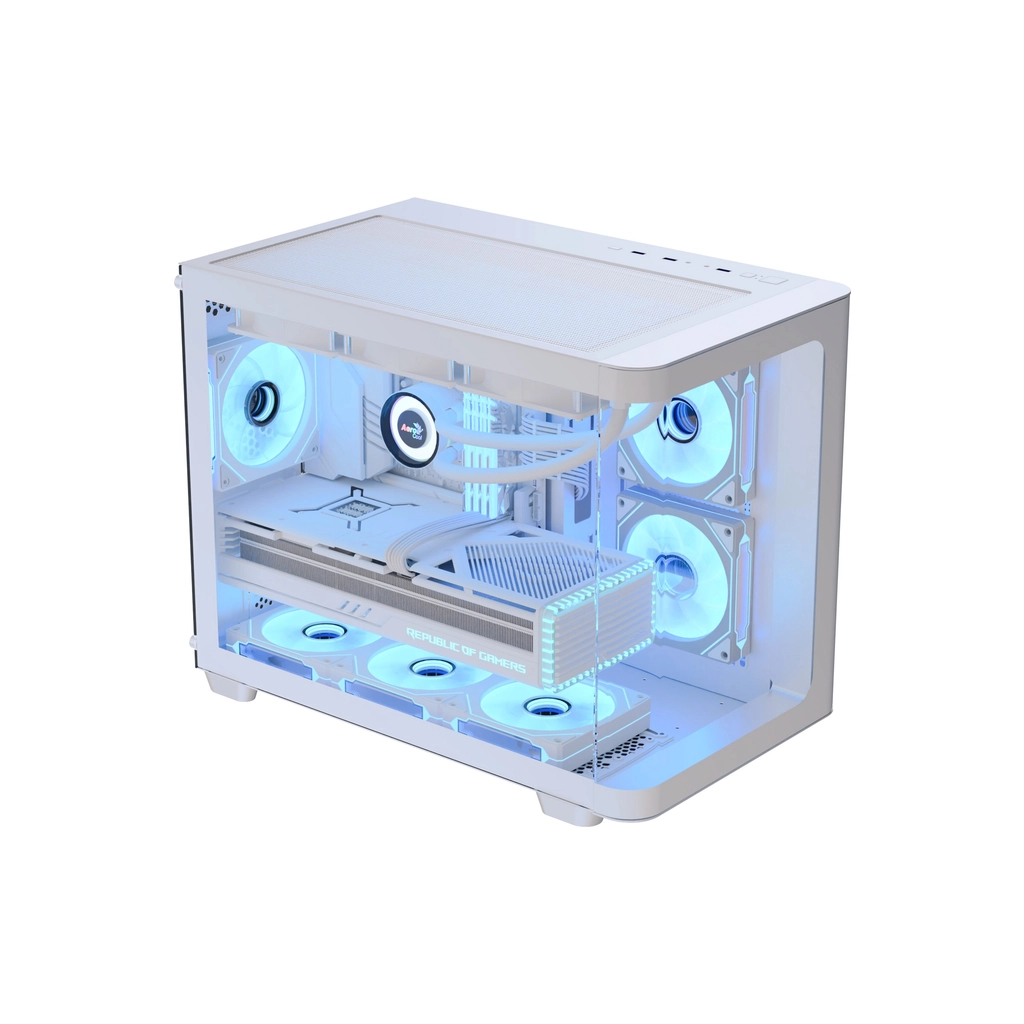 Корпус AeroCool P300C-G-WT-v1 White (ACCS-PN02033.21) - зображення 2