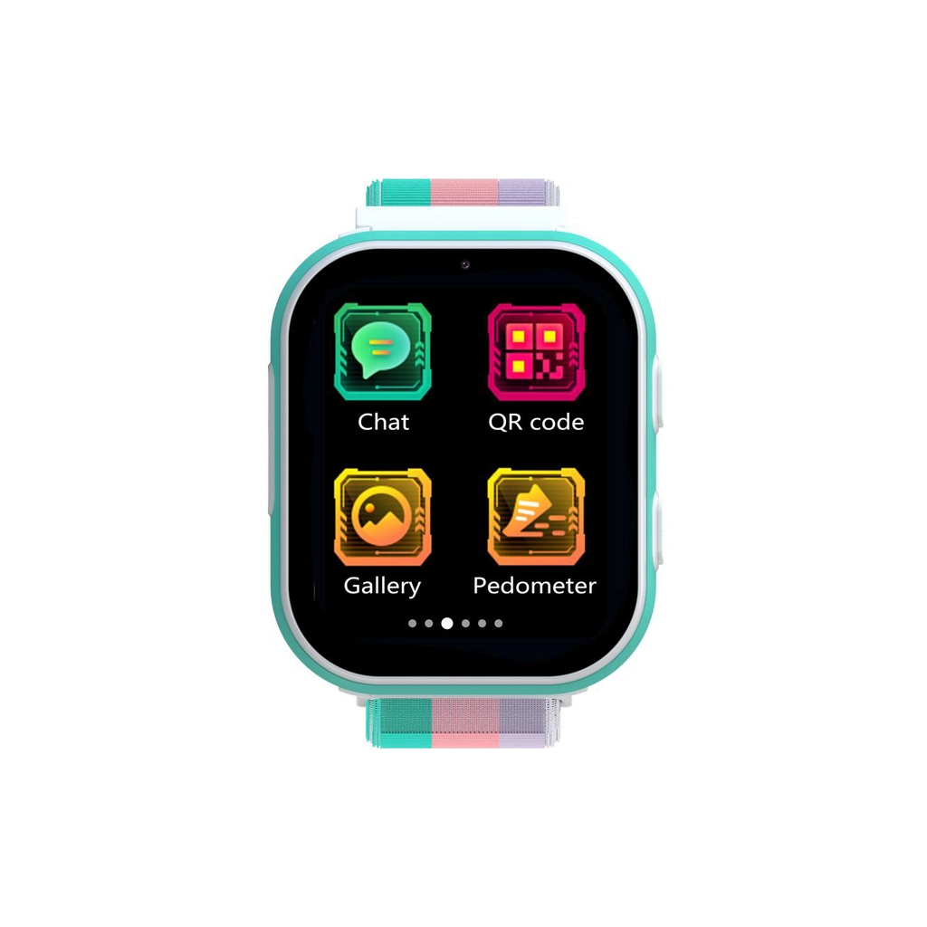 Смарт-годинник Gelius Pro GP-PK008 (Rainbow) White Kids smart watch with GPS/4G (Pro GP-PK008 (Rainbow) White) - зображення 7