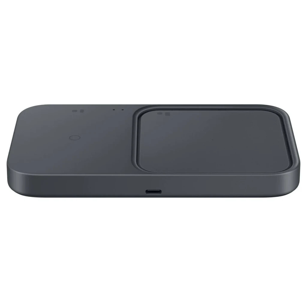 Зарядний пристрій Samsung Duo 15W Grey (EP-P5400BBEGEU) - зображення 2