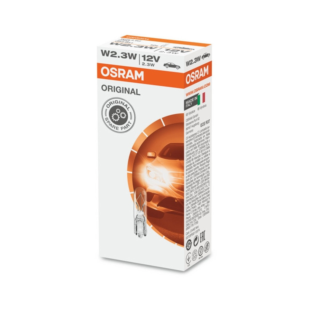 Автолампа Osram 2.3W (OS 2723) - зображення 1