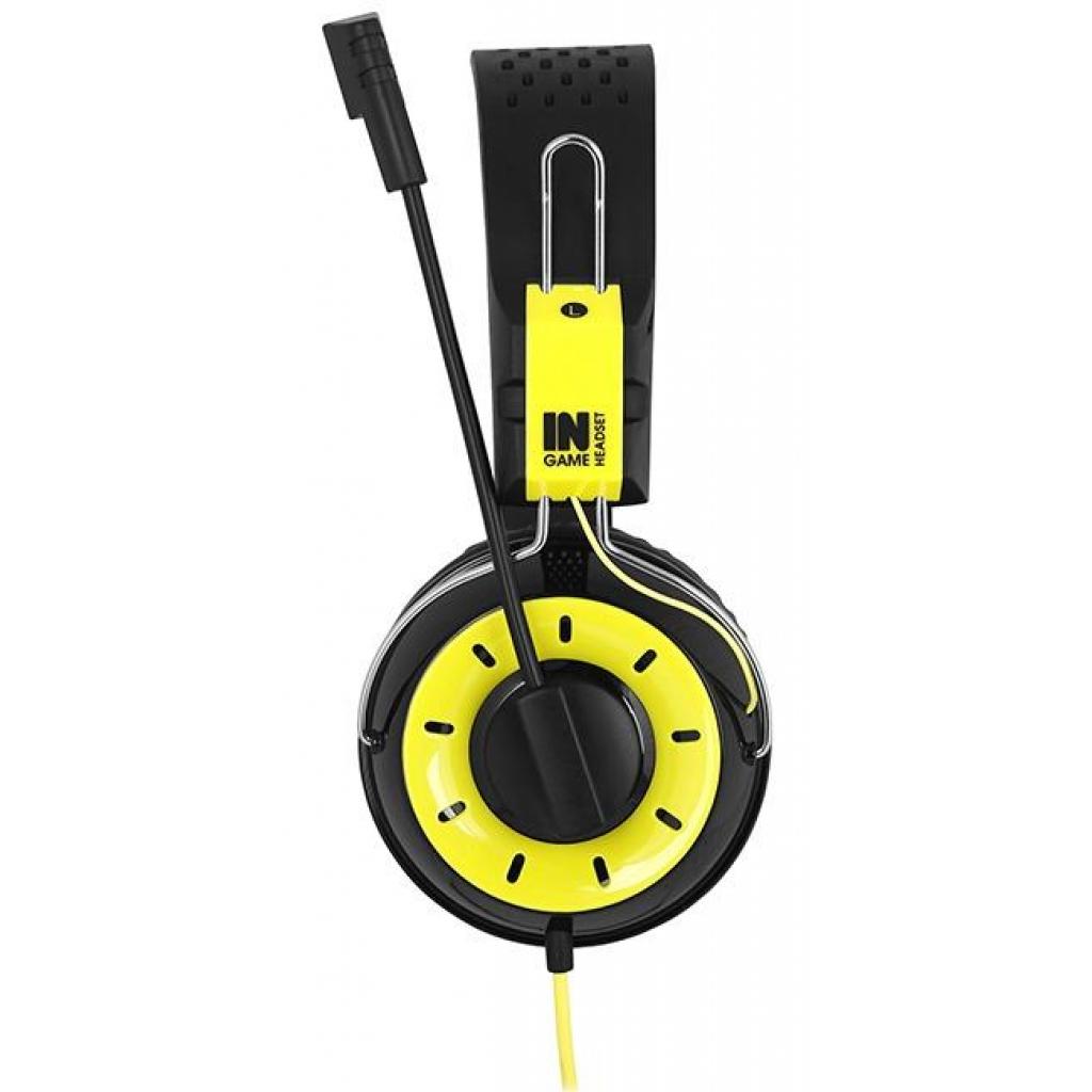 Навушники Gemix N4 Black-Yellow Gaming - зображення 3