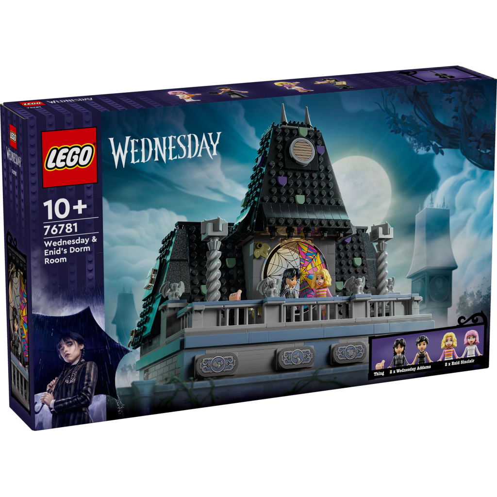 Конструктор LEGO Wednesday Кімната Венздей та Енід (76781) - зображення 1