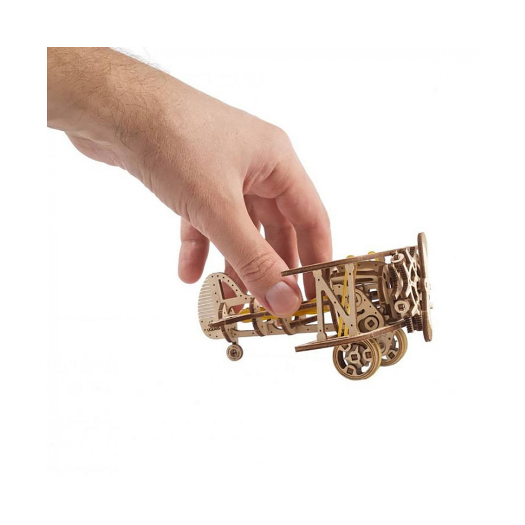 Конструктор Ugears Міні-біплан (6337305) - зображення 4