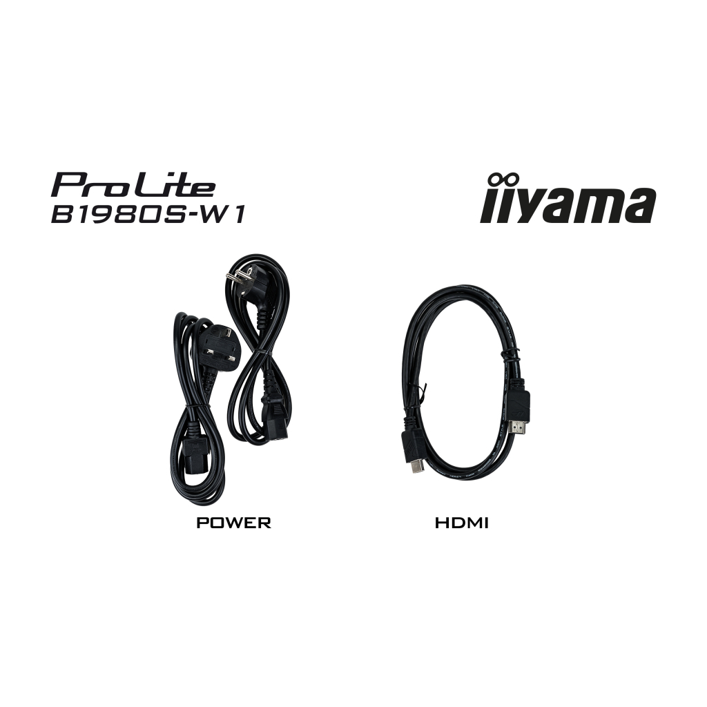 Монітор iiyama B1980S-W1 - зображення 11