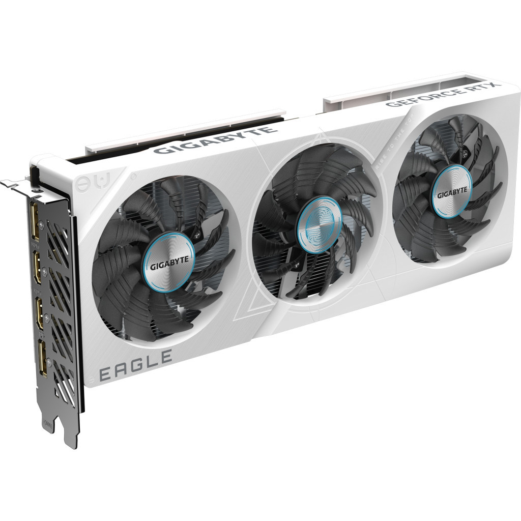 Відеокарта GIGABYTE GeForce RTX4060 8Gb EAGLE OC ICE (GV-N4060EAGLEOC ICE-8GD) - зображення 2