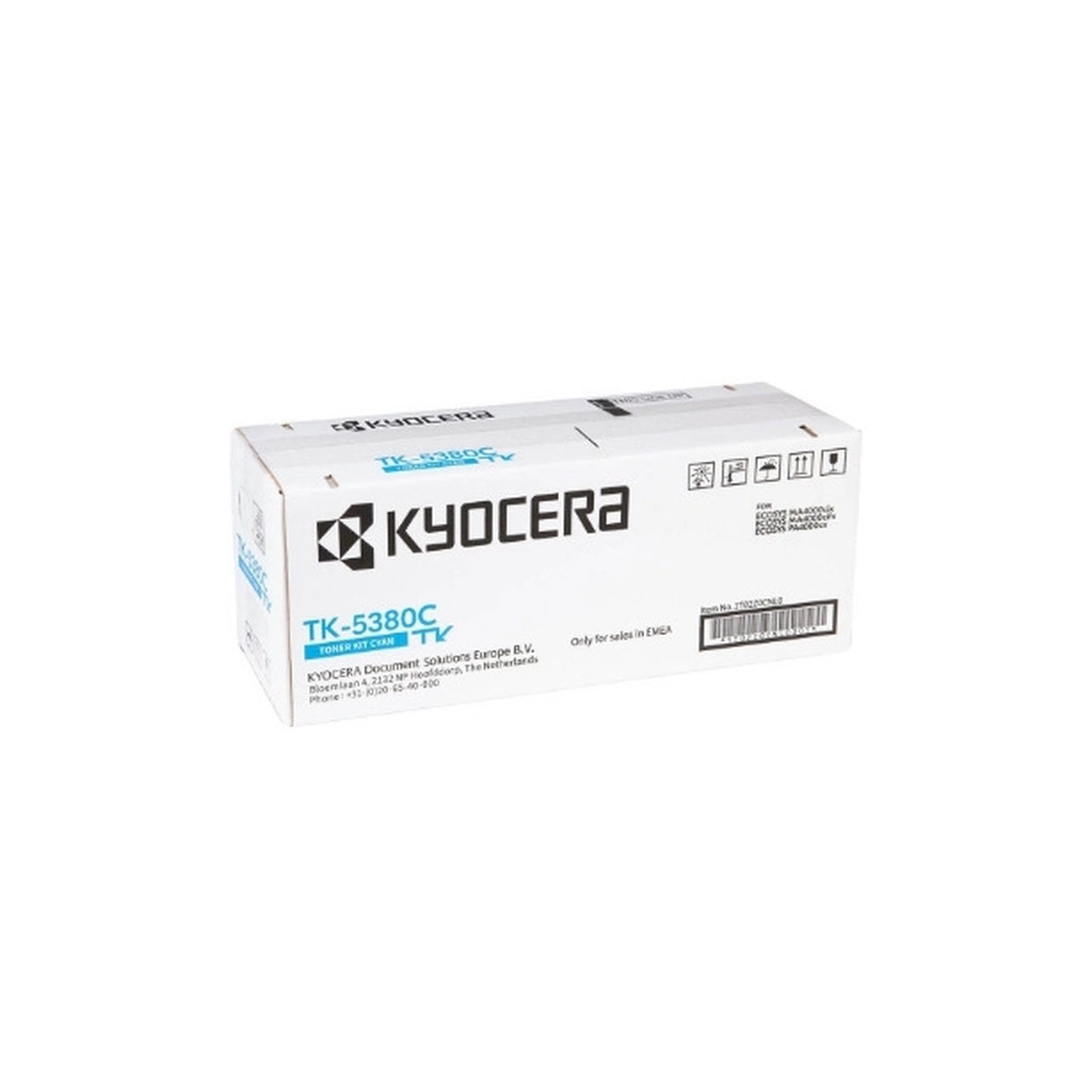 Тонер-картридж Kyocera TK-5380C 10K (1T02Z0CNL0) - зображення 3