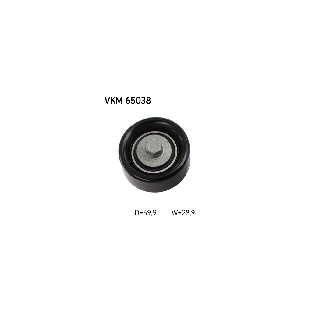Ролик натягувача ременя SKF VKM 65038 - зображення 1