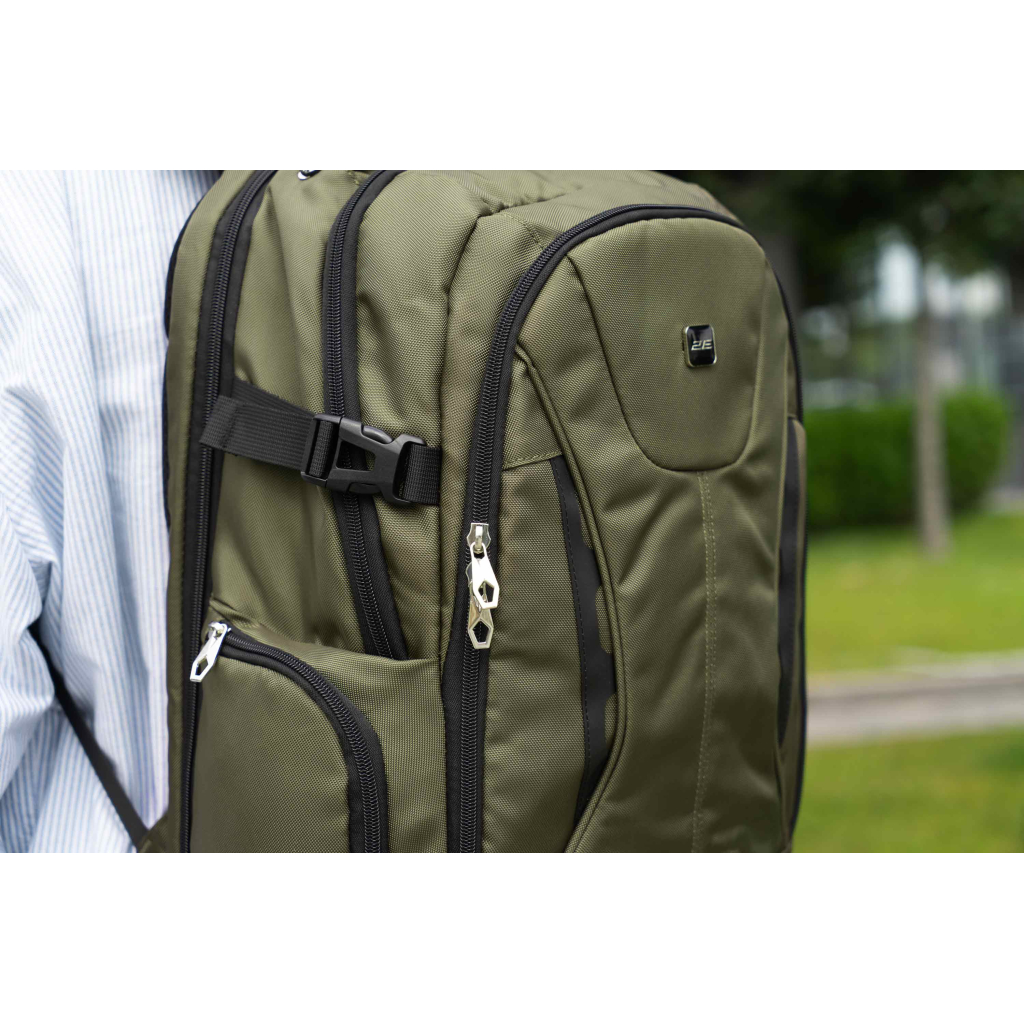 Рюкзак для ноутбука 2E 16" Ultimate SmartPack 30L green (2E-BPT6416OG) - зображення 3