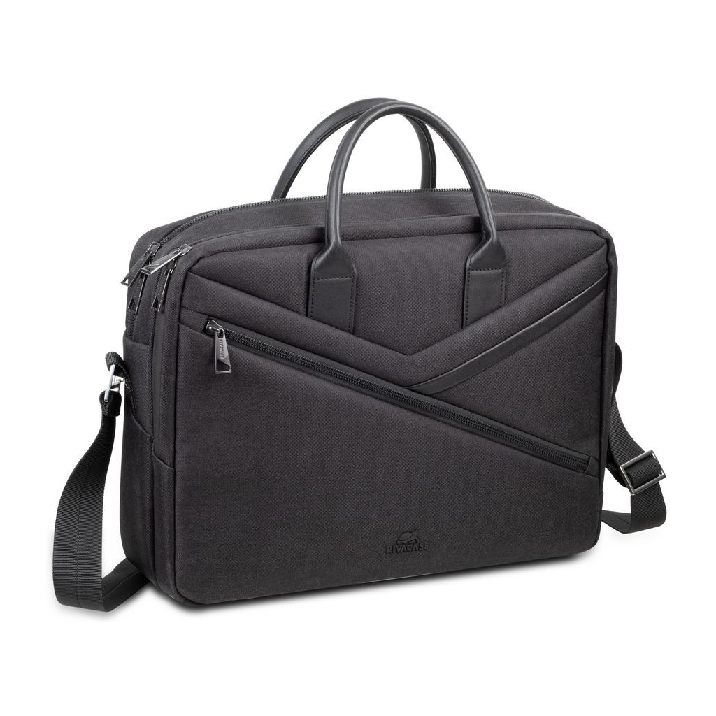 Сумка для ноутбука RivaCase 15.6" 8134 Clark Black ECO (8134BlackECO) - зображення 1