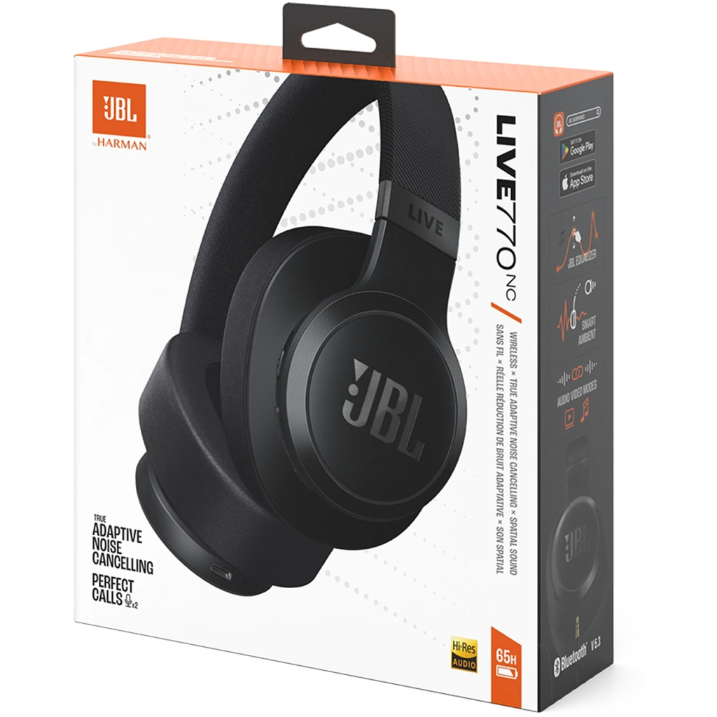 Навушники JBL Live 770 NC Black (JBLLIVE770NCBLK) - зображення 10