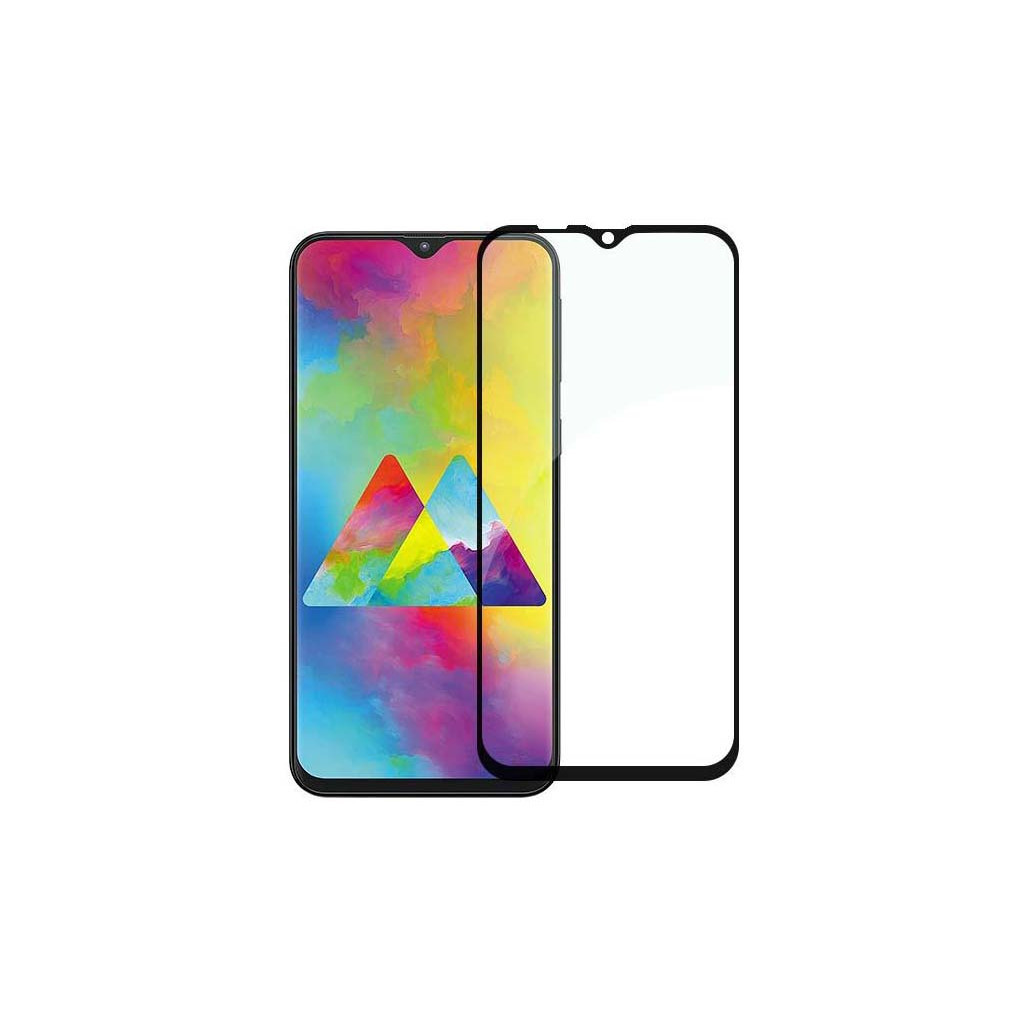 Скло захисне PowerPlant Full screen Samsung Galaxy M20, Black (GL606276) - зображення 1