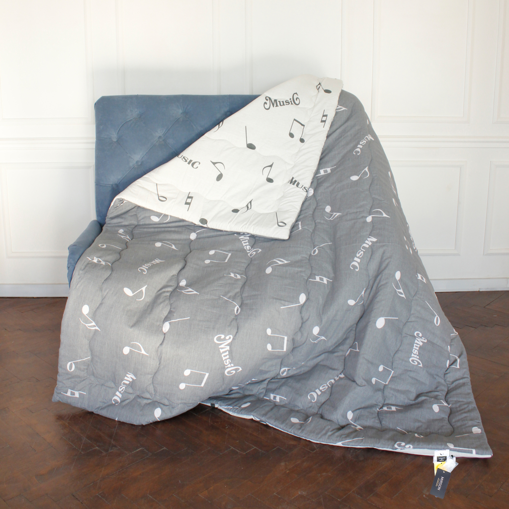 Ковдра MirSon антиалергенна з Eco-Soft Зима №4090 Color Fun Line Cat 172х205 (2200004875972) - зображення 8