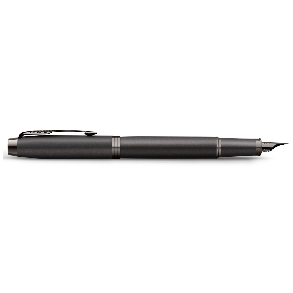 Ручка пір'яна Parker IM 17 Professionals Monochrome Titanium  FP F (28 011) - зображення 4