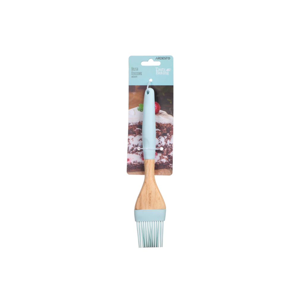Пензлик кулінарний Ardesto Tasty Baking 24 см Silicon/Wood (AR2324T) - зображення 4