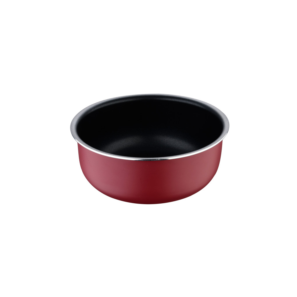 Ківш Bergner Click & cook, набір зі знімною ручкою 16/18/20 см, 4 предмети (BG-31608-RD) - зображення 3