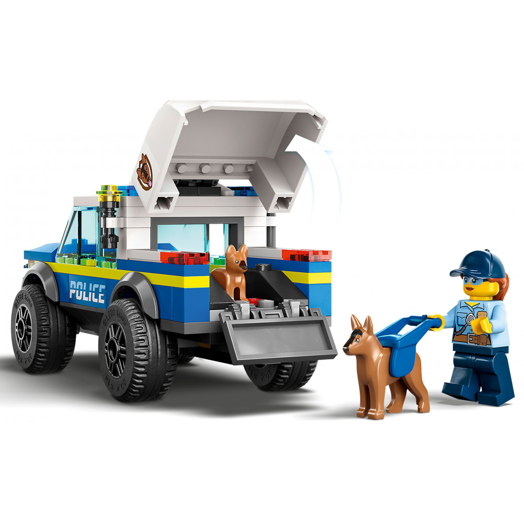 Конструктор LEGO City Мобільний майданчик для дресування поліцейських собак 197 деталей (60369) - зображення 7