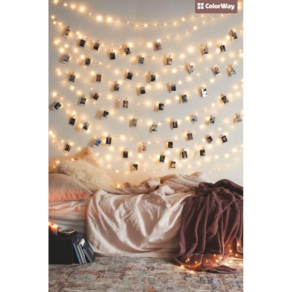 Гірлянда ColorWay Світлодіодна з прищіпками для фото 20 LED / 3 м USB (CW-LCP-20L30BU) - зображення 7