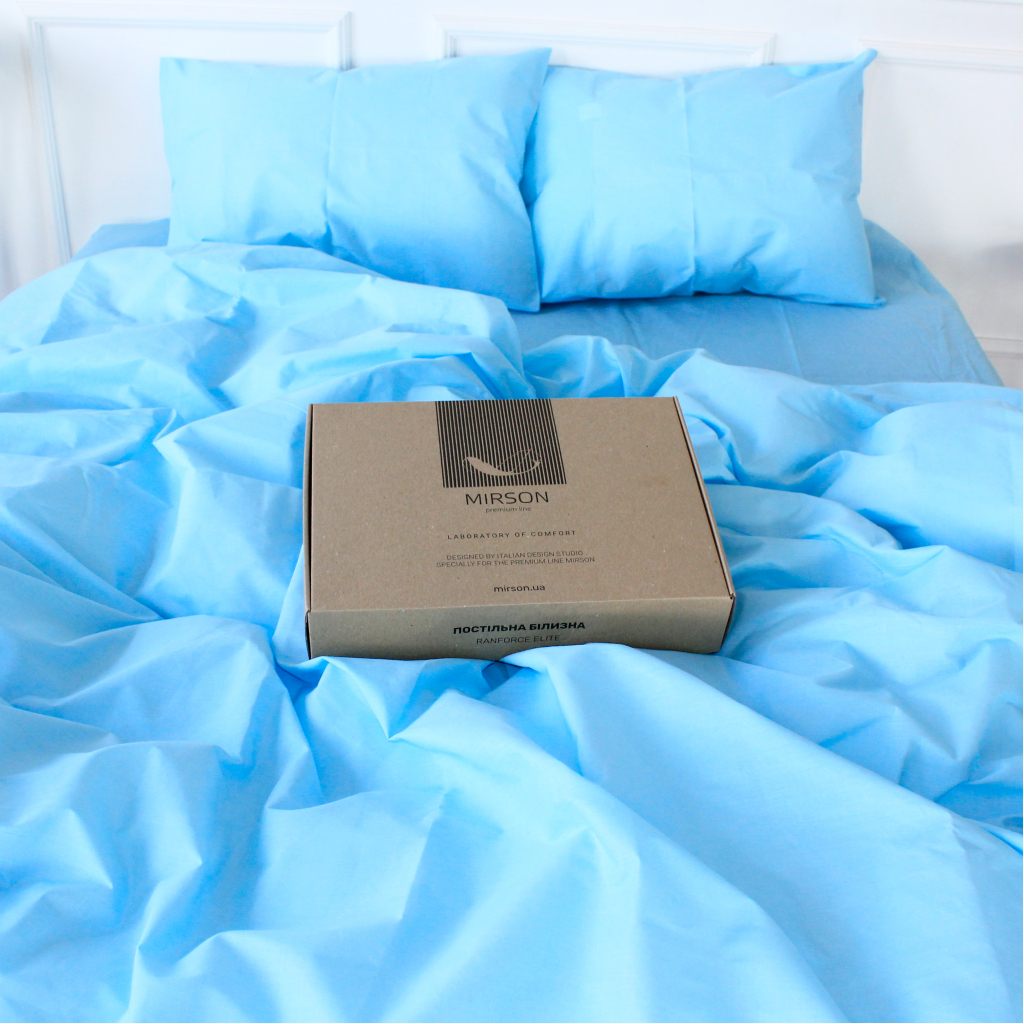 Постільна білизна MirSon Ranforce Elite 14-4121 Blanco 220х240 King Size (2200004706405) - зображення 3