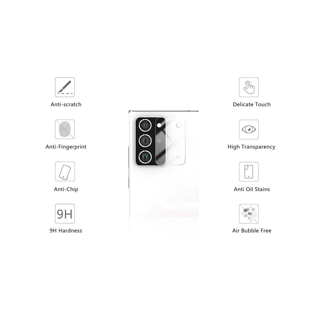 Скло захисне Drobak camera Samsung Galaxy A72 5G (464678) - зображення 3