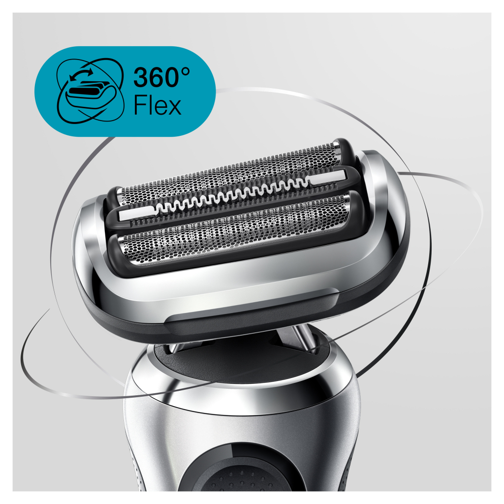 Електробритва Braun Series 7 71-S4200cs SILVER / BLACK - зображення 3