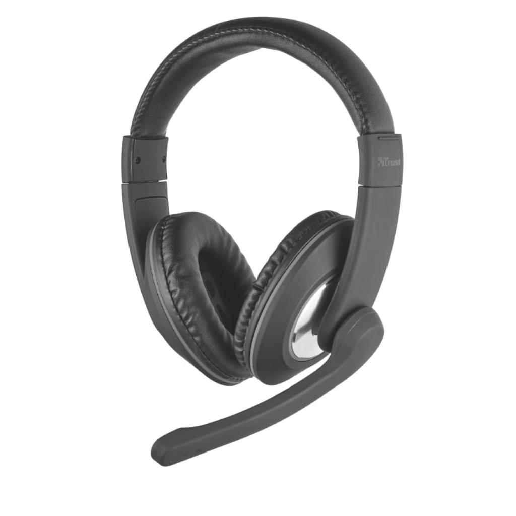 Навушники Trust Reno 3.5mm BLACK (21662) - зображення 1