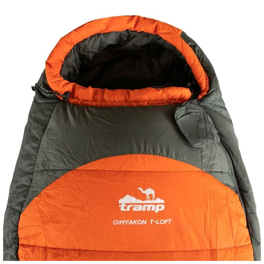 Спальний мішок Tramp Oimyakon Long Orange/Grey R (UTRS-048L-R) - зображення 2