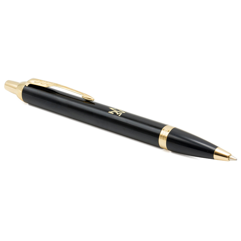 Ручка кулькова Parker IM 17 UKRAINE Black GT BP Тризуб ЗСУ (22032_T039y) - зображення 3