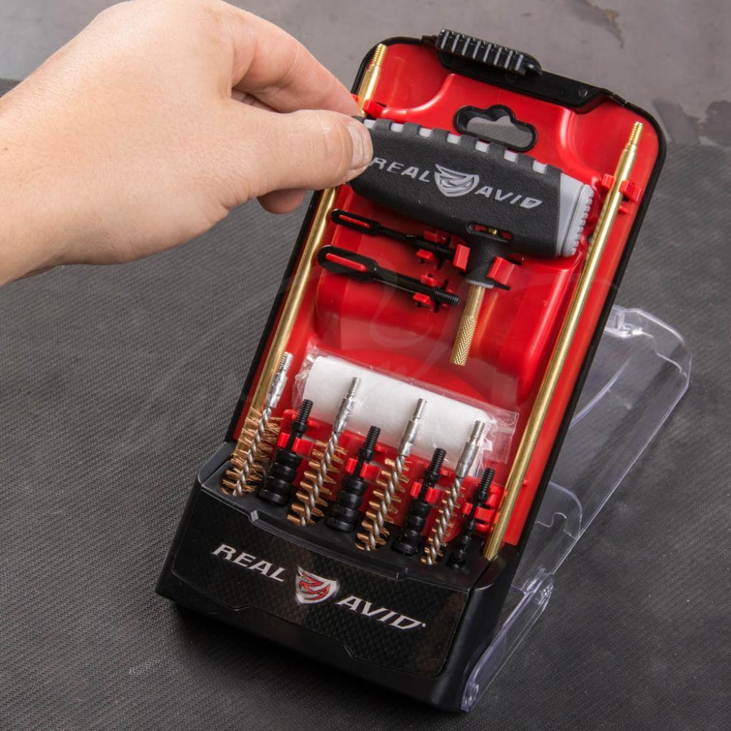 Набір для чистки зброї Real Avid Gun Boss Pro Handgun Cleaning Kit (AVGBPRO-P) - зображення 4