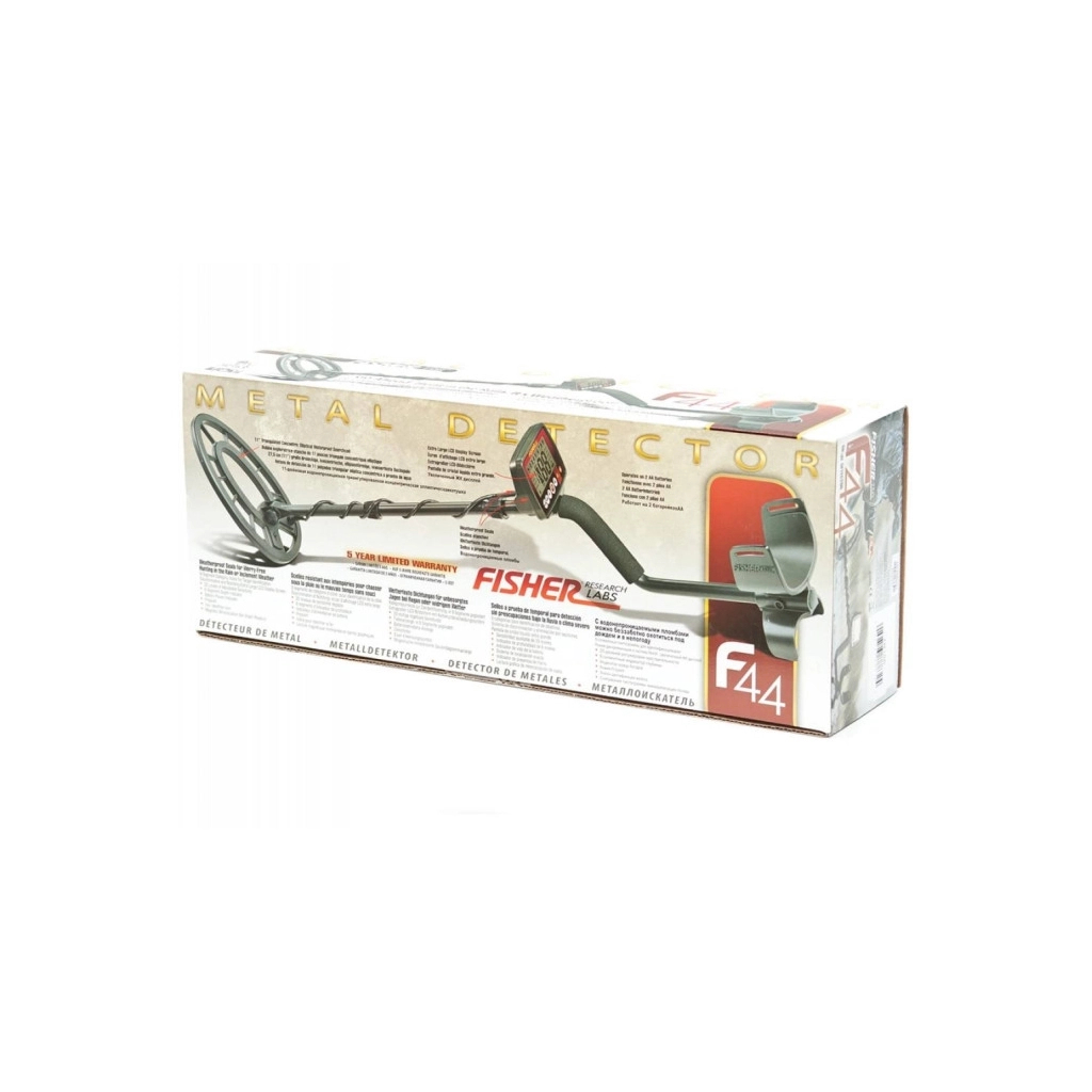 Металошукач Fisher F44 з котушкою DD 11" (F44-11DD) - зображення 5