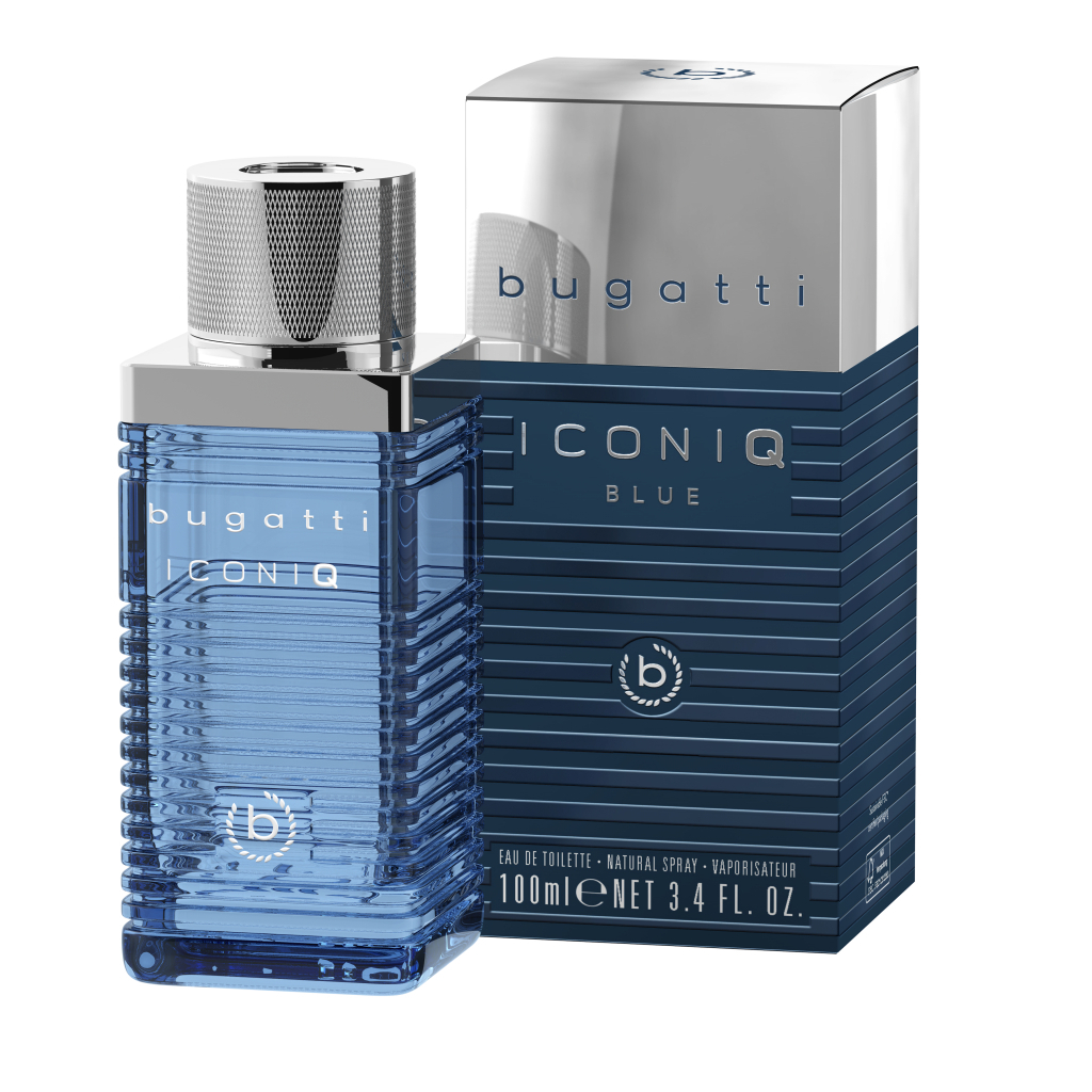 Туалетна вода Bugatti Iconiq Blue 100 мл (4051395414176) - зображення 1