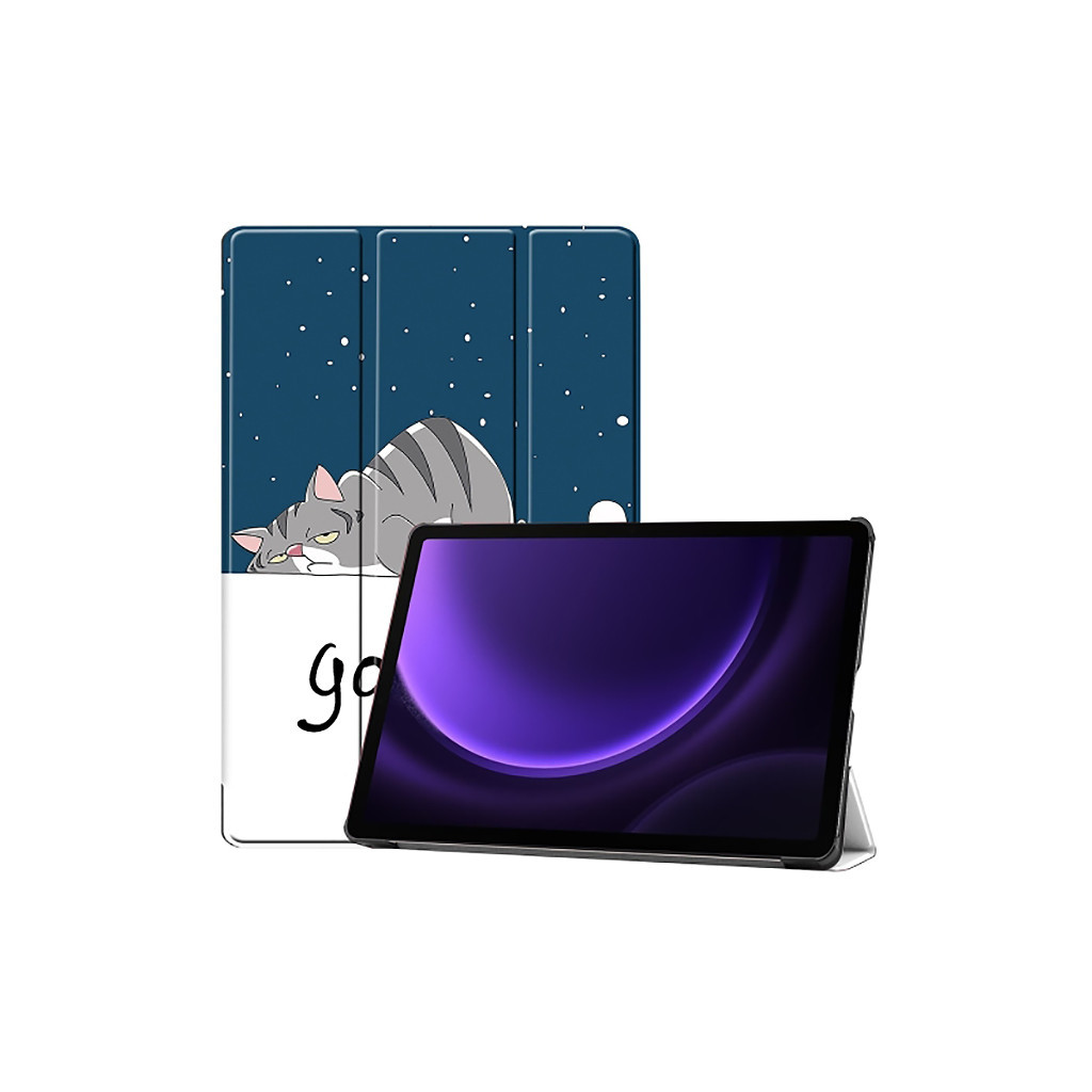 Чохол до планшета BeCover Smart Case Samsung Tab S9 (SM-X710/SM-X716)/S9 FE (SM-X510/SM-X516B) 11.0" Good Night (710418) - зображення 2