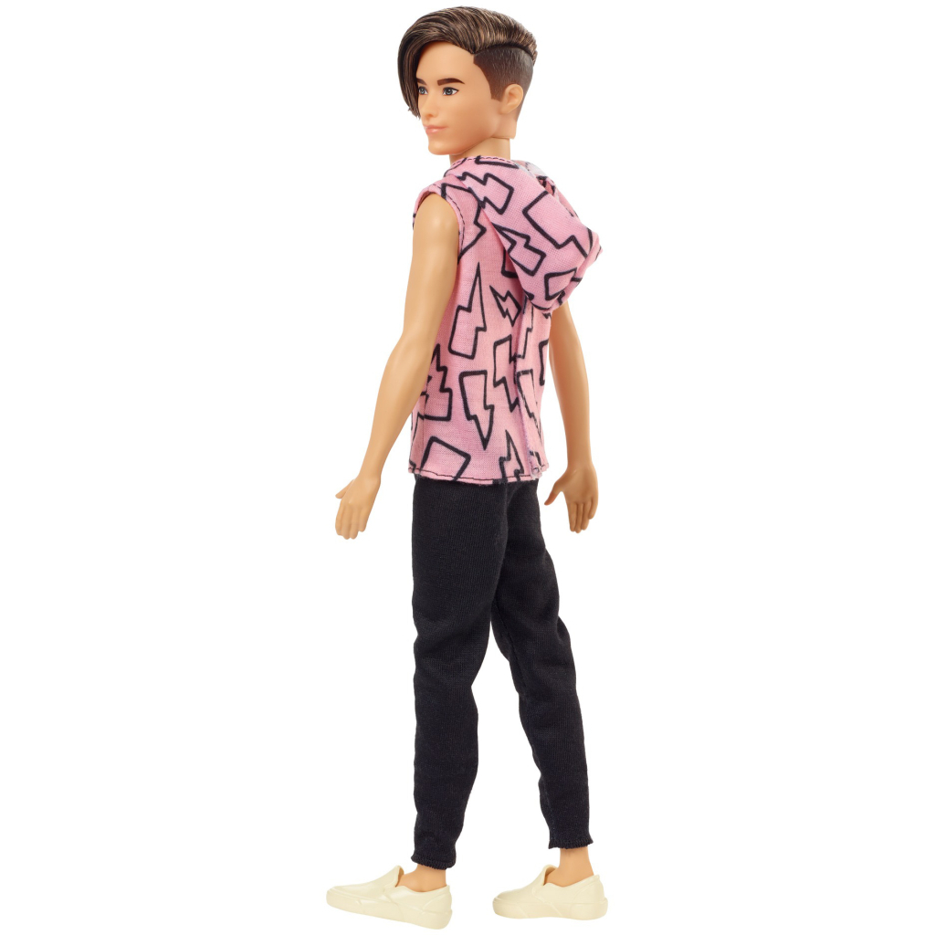 Лялька Barbie Кен Модник у безрукавці з блискавками (HBV27) - зображення 3