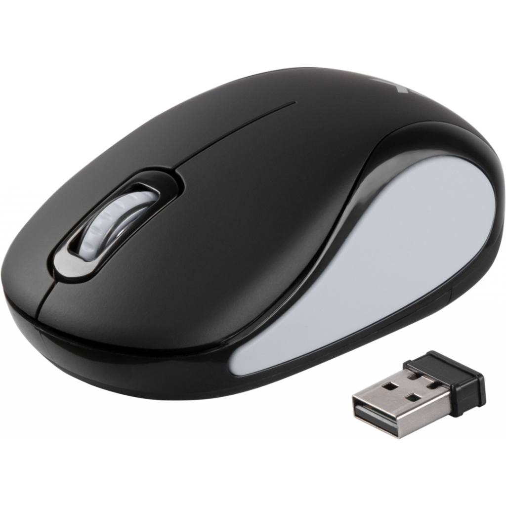 Мишка Vinga MSW-907 black - gray - зображення 1