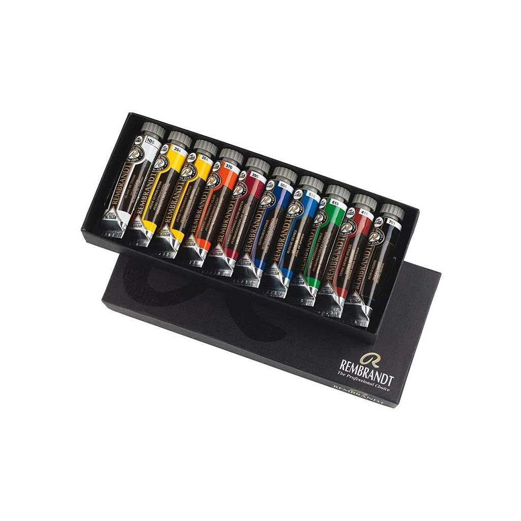 Олійні фарби Royal Talens Rembrandt 10 кольорів по 15 мл (8712079231316) - изображение 2