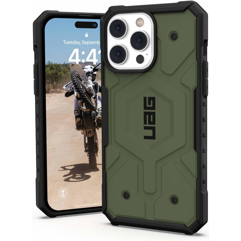 Чохол до мобільного телефона UAG Apple iPhone 14 Pro Max Pathfinder Magsafe, Olive (114055117272) - зображення 8