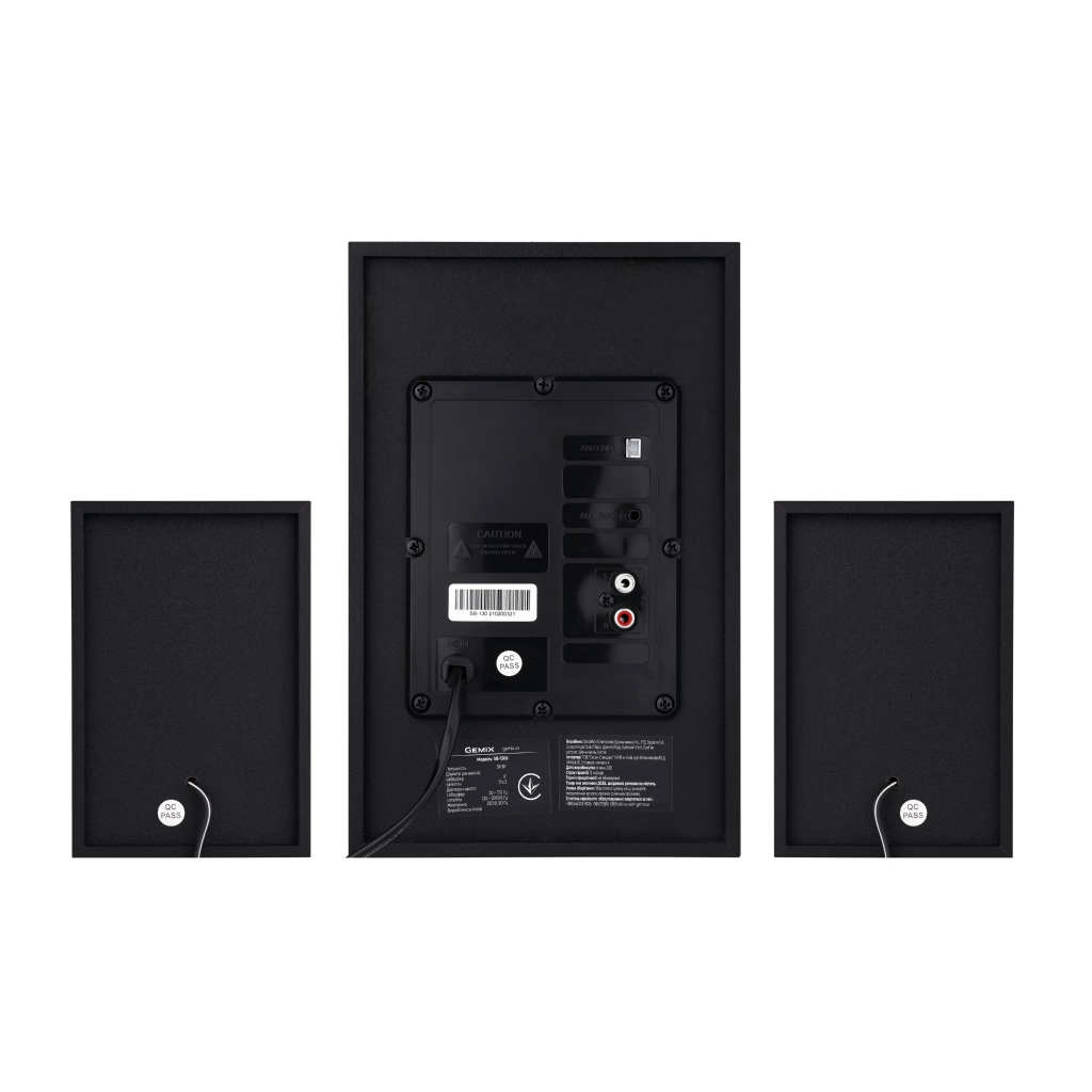 Акустична система Gemix SB-130X Black - зображення 3