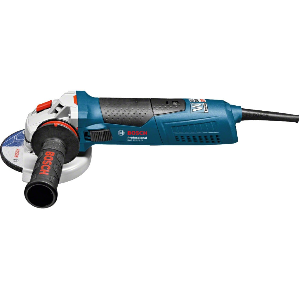 Шліфувальна машина Bosch GWS 19-125 CI 125 мм, 1900Вт, 11500об/хв, 2.5кг (0.601.79N.002) - зображення 7