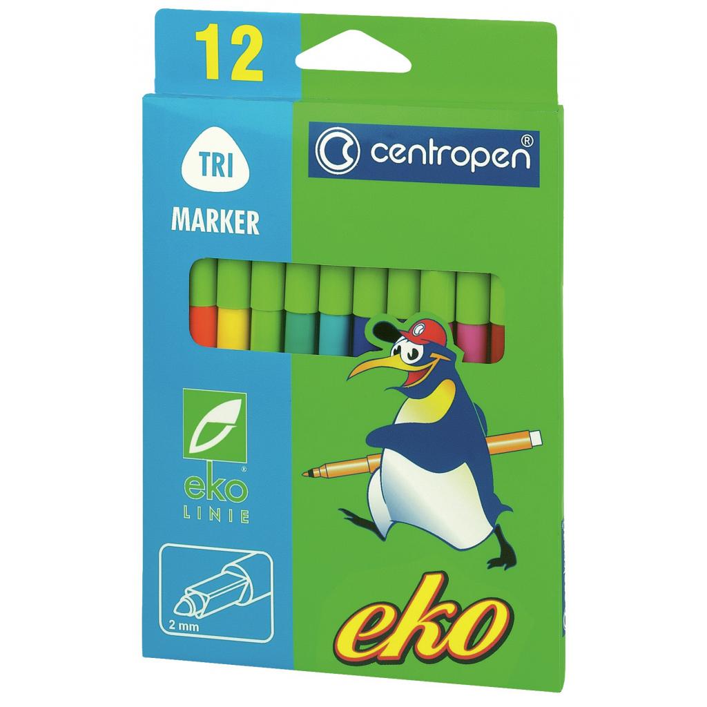 Фломастери Centropen 2560 EKO (with food dyes) 12 colors (2560/12) - зображення 1