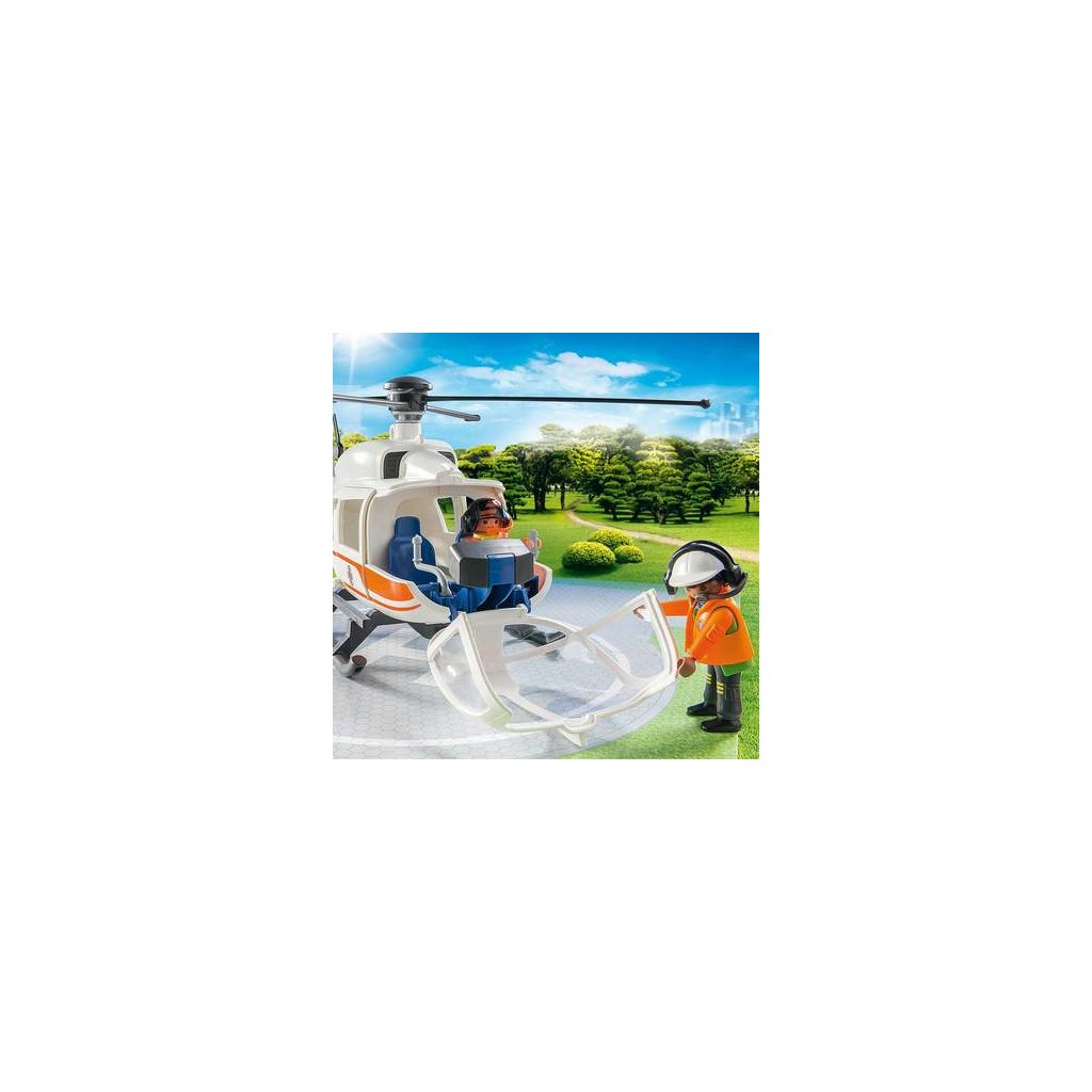 Конструктор Playmobil City life Рятувальний гелікоптер (70048) - зображення 4