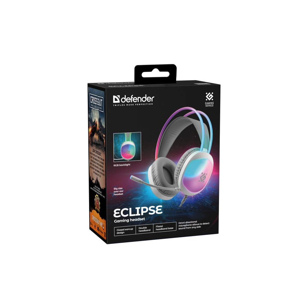 Навушники Defender Eclipse USB White (62440) - зображення 9