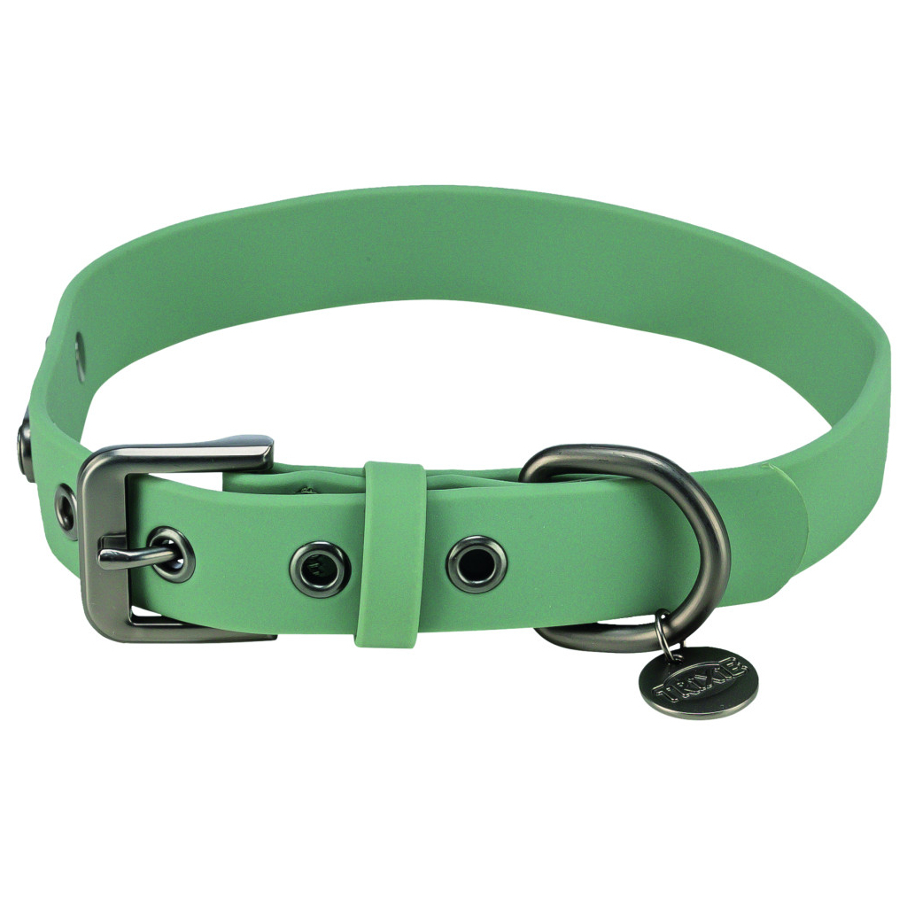 Нашийник для тварин Trixie CityStyle ПВХ XS–S 25–32 см 20 мм світло-зелений (4053032680661) - зображення 1