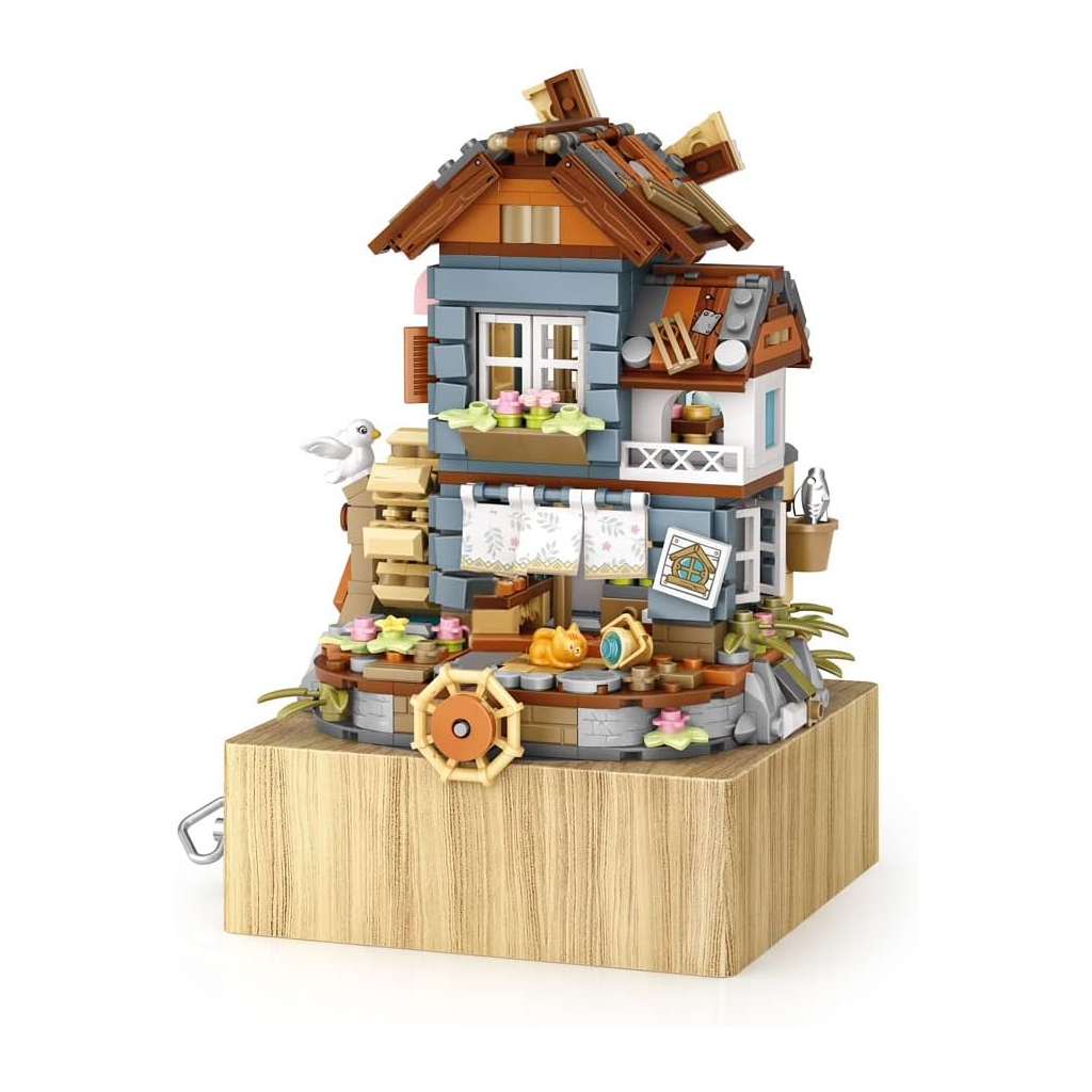 Конструктор LOZ mini Музична скринька з вітряним млином (1239) - зображення 3